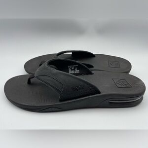 REEF Fanning Men's Bottle Opener Flip Flop, Arch Support Water Friendly Size 12